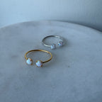 Opal Twin Ring