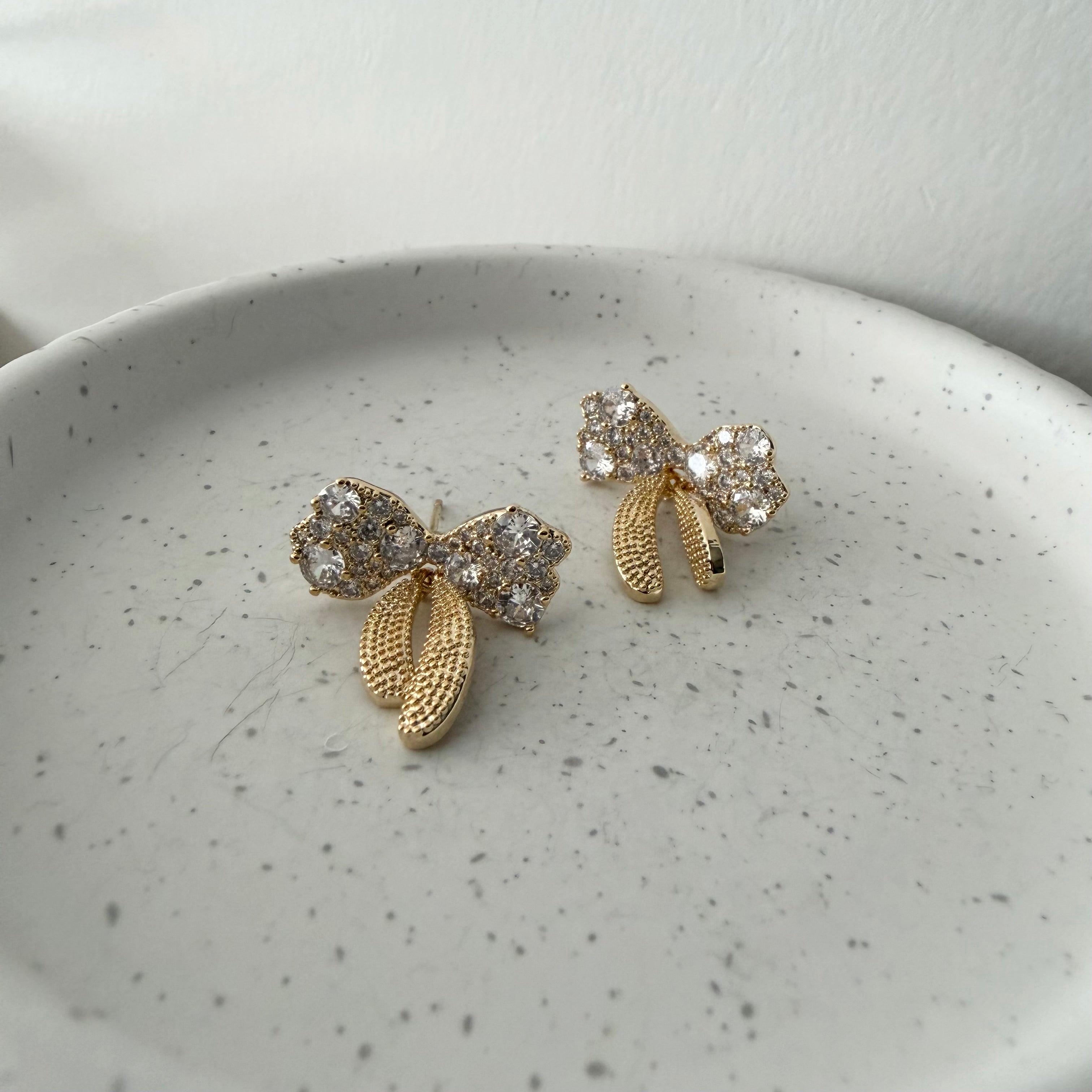 Enchanting Bow Earrings