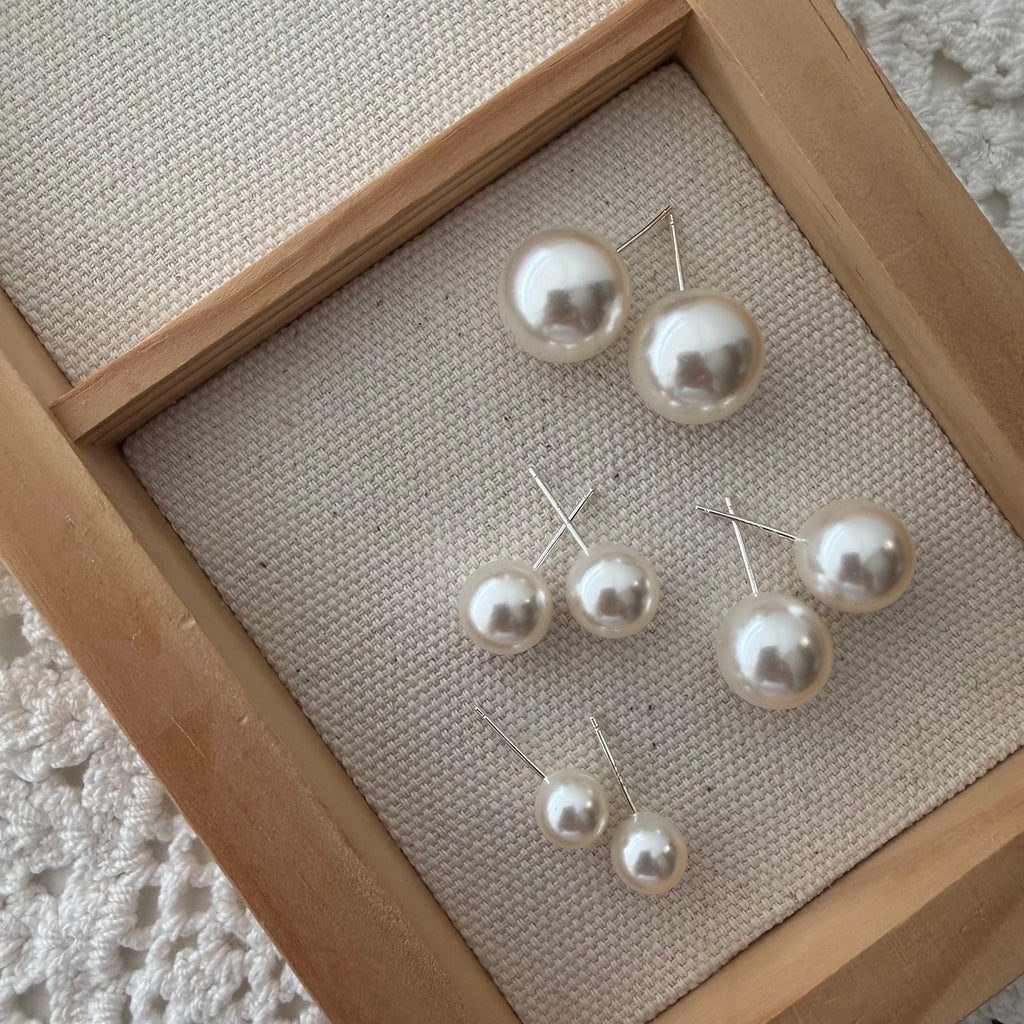 Pearl Stud Earrings