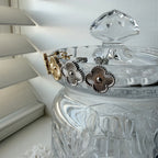 Fluted Clover Earrings