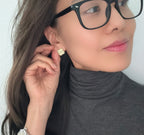Fluted Clover Earrings