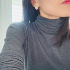 Clover Pearl Puff Earrings