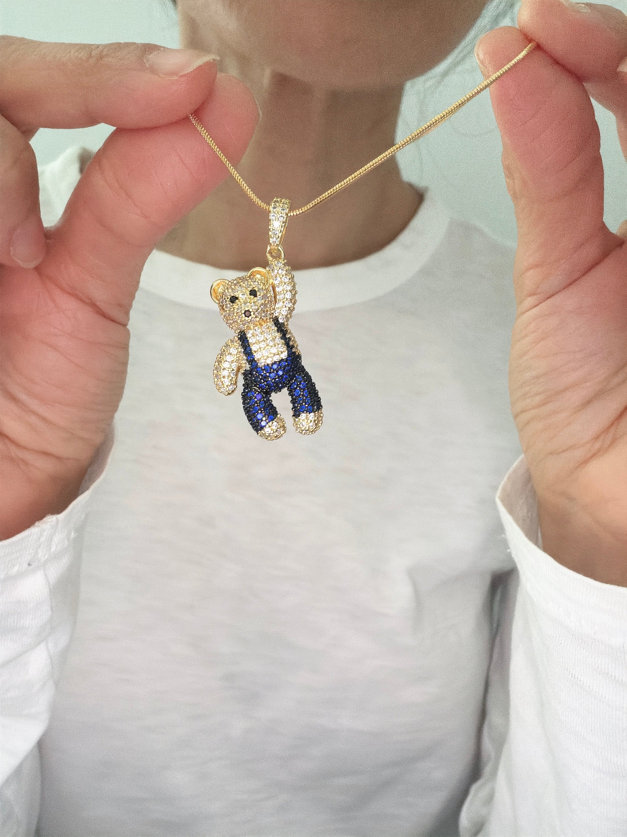 Teddy Bear Ralph Necklace
