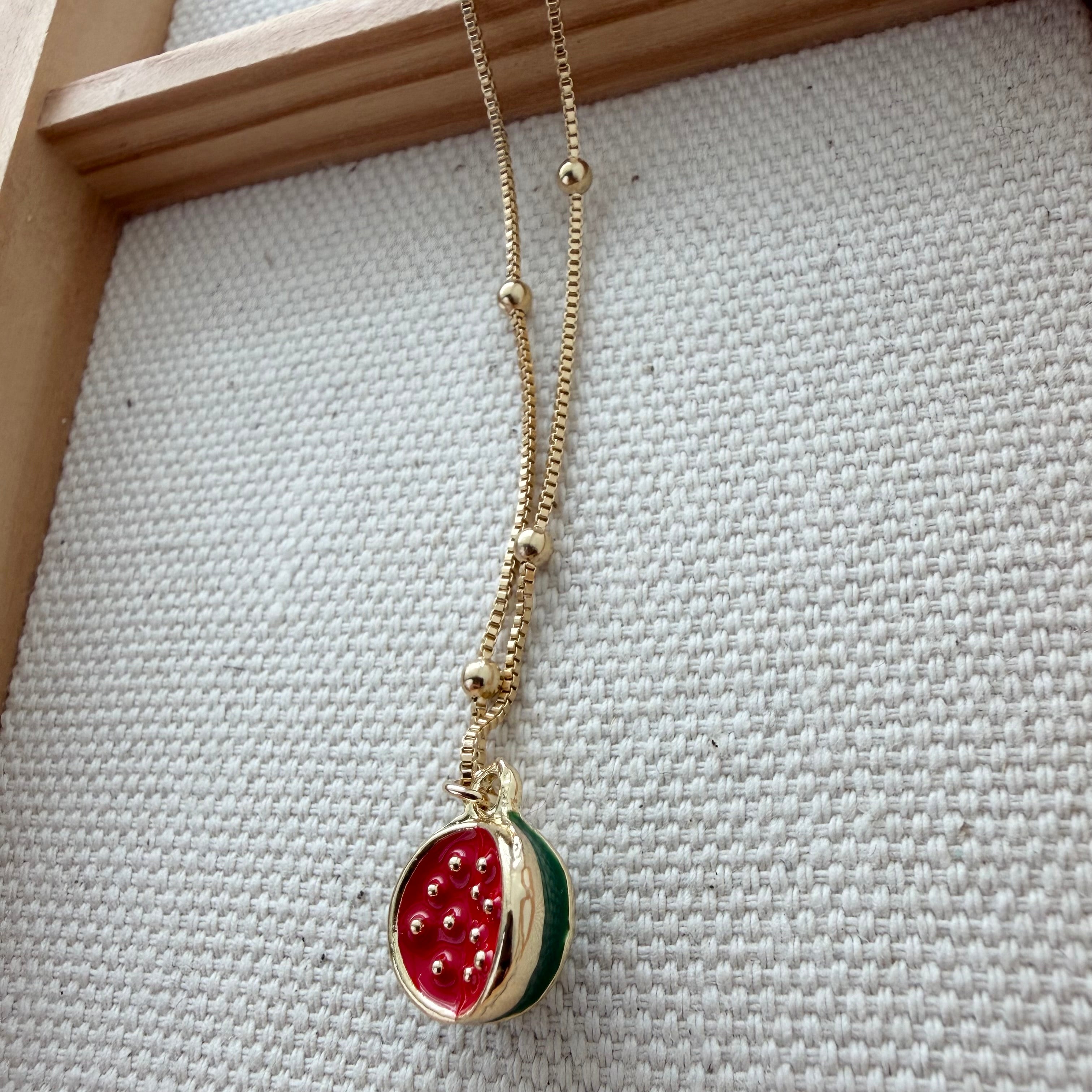 Watermelon Necklace