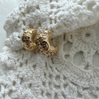 Stardust Hoop Earrings