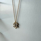 Clover / Shamrock Sparkle Necklace