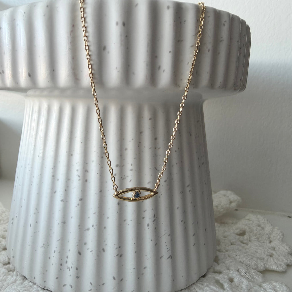 Evil Eye Teeny Necklace