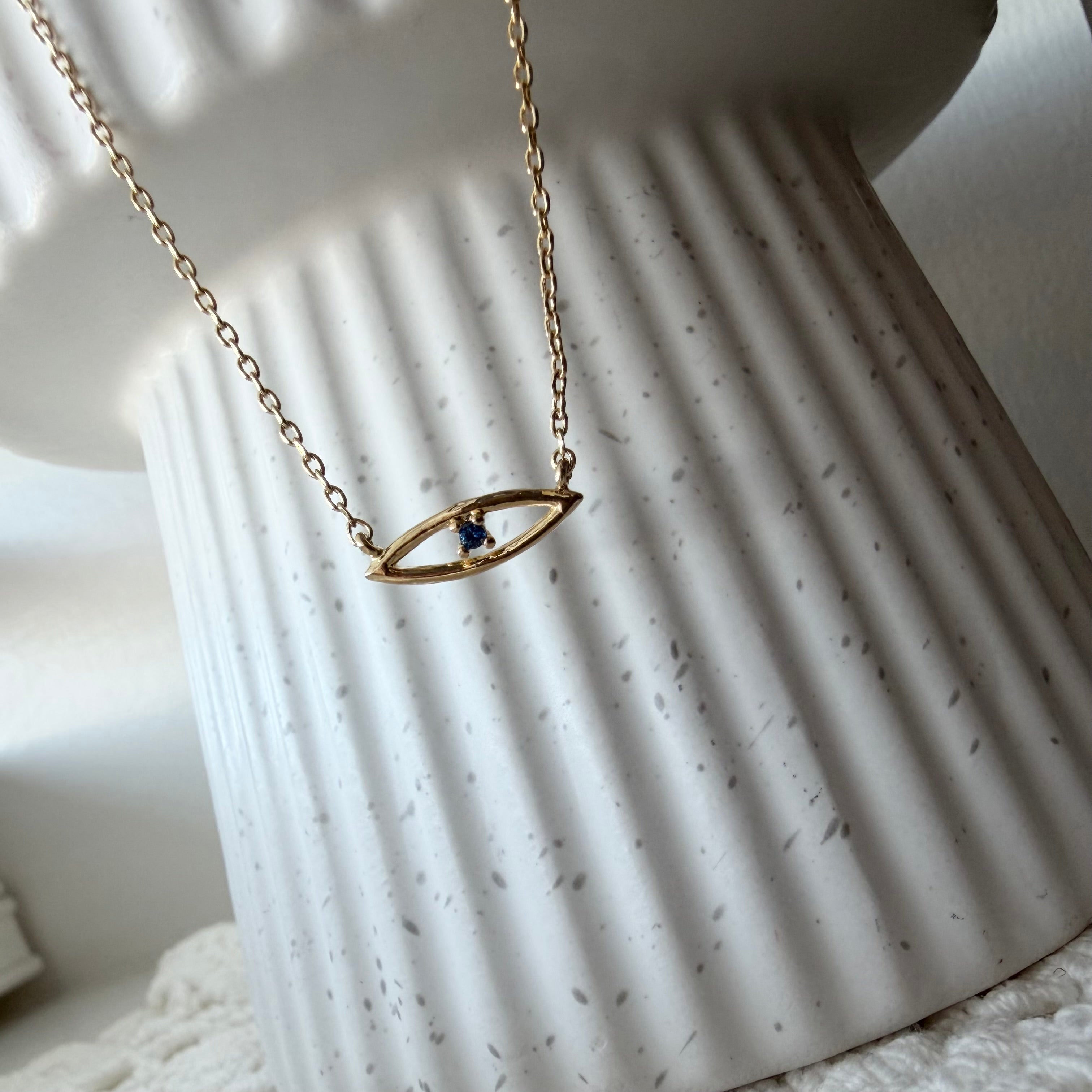 Evil Eye Teeny Necklace