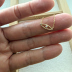 Evil Eye Teeny Necklace