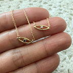 Evil Eye Teeny Necklace