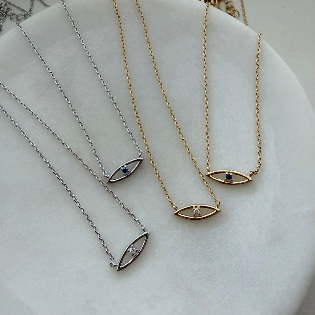 Evil Eye Teeny Necklace