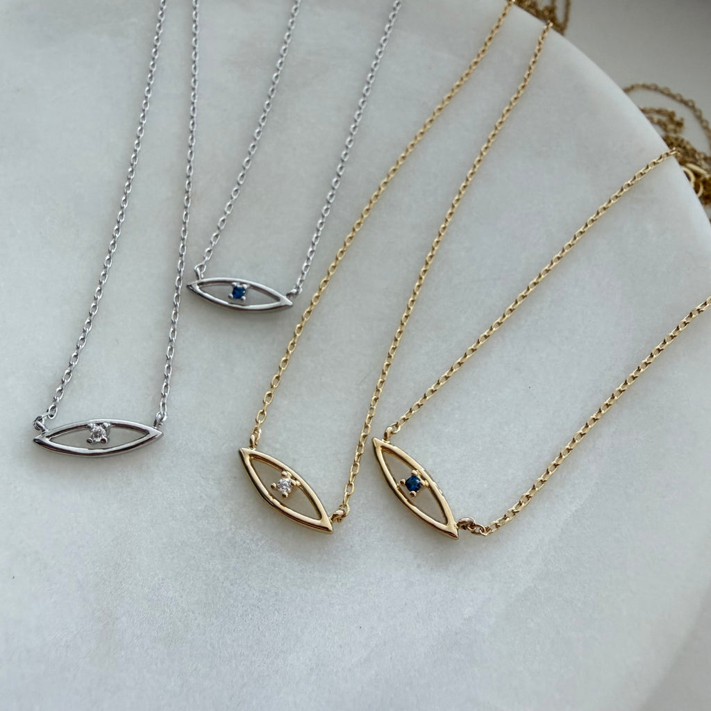 Evil Eye Teeny Necklace