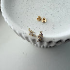 Leaf Teeny Earrings