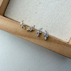 Leaf Teeny Earrings