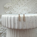 Mini Bling Bar Earrings