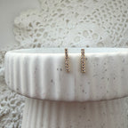 Mini Bling Bar Earrings