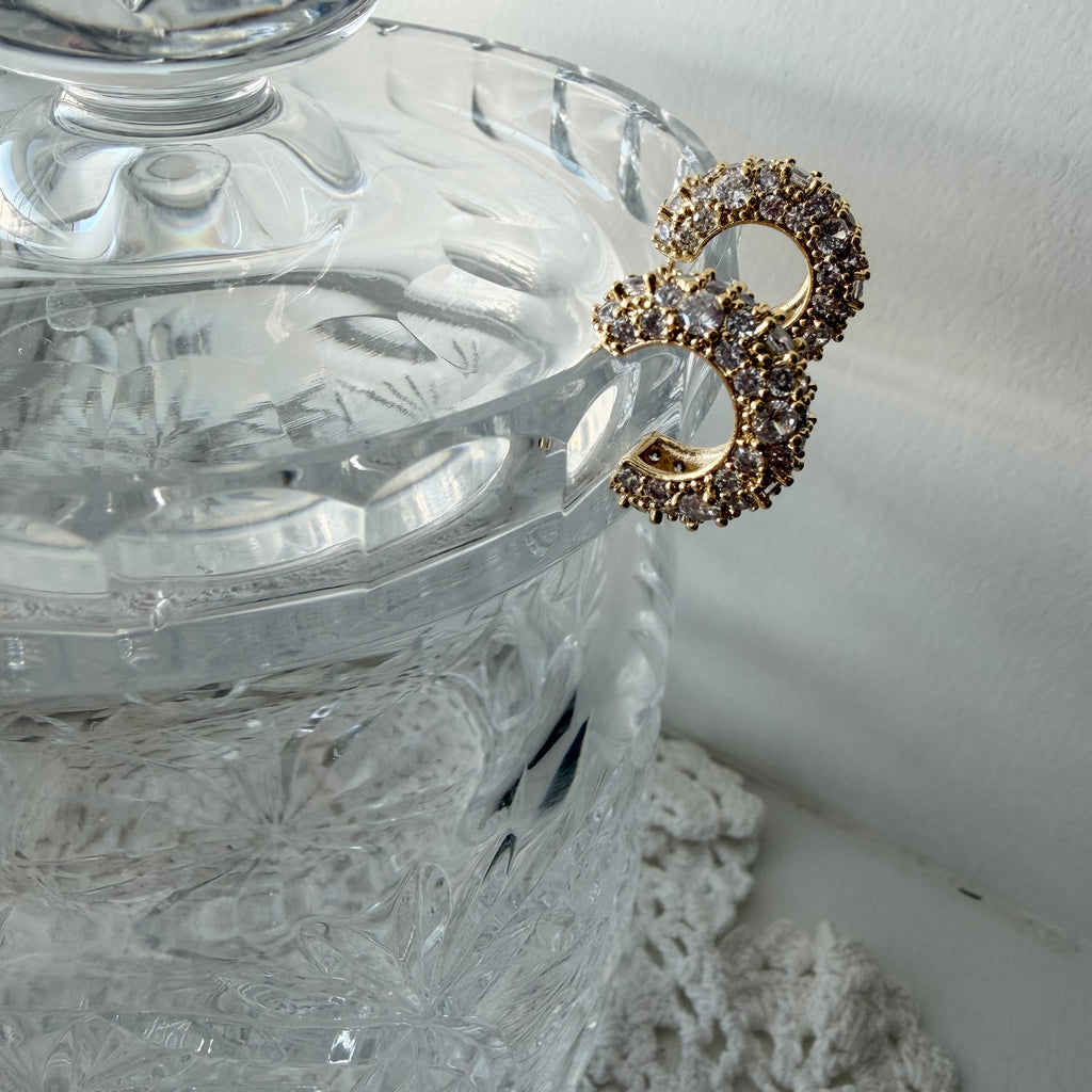 Flashy Hoop Earrings