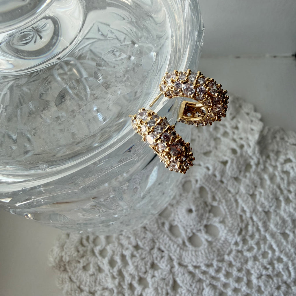 Flashy Hoop Earrings