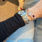 Big Disc Bangle Slider Bracelet