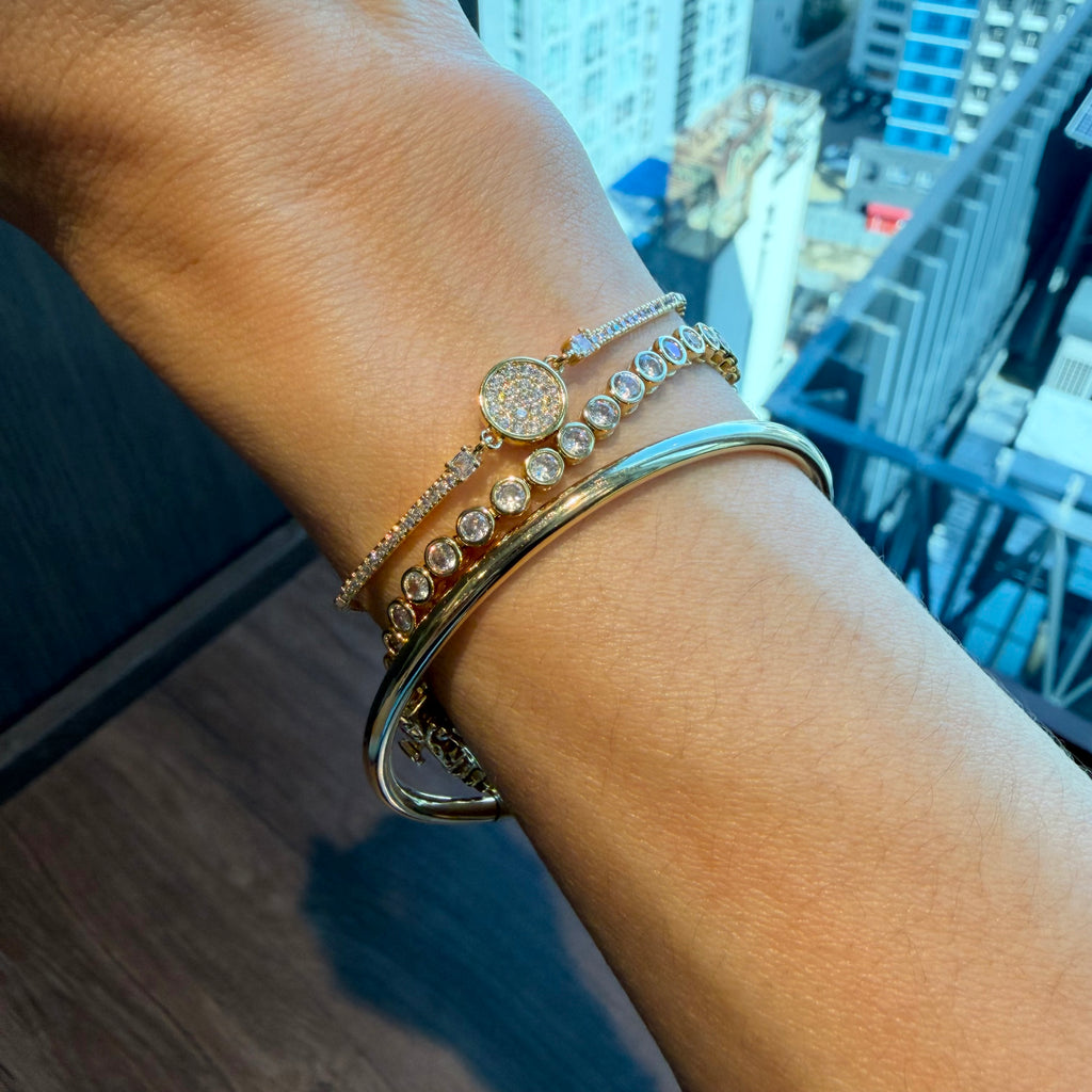 Mini Bangle Slider Bracelet