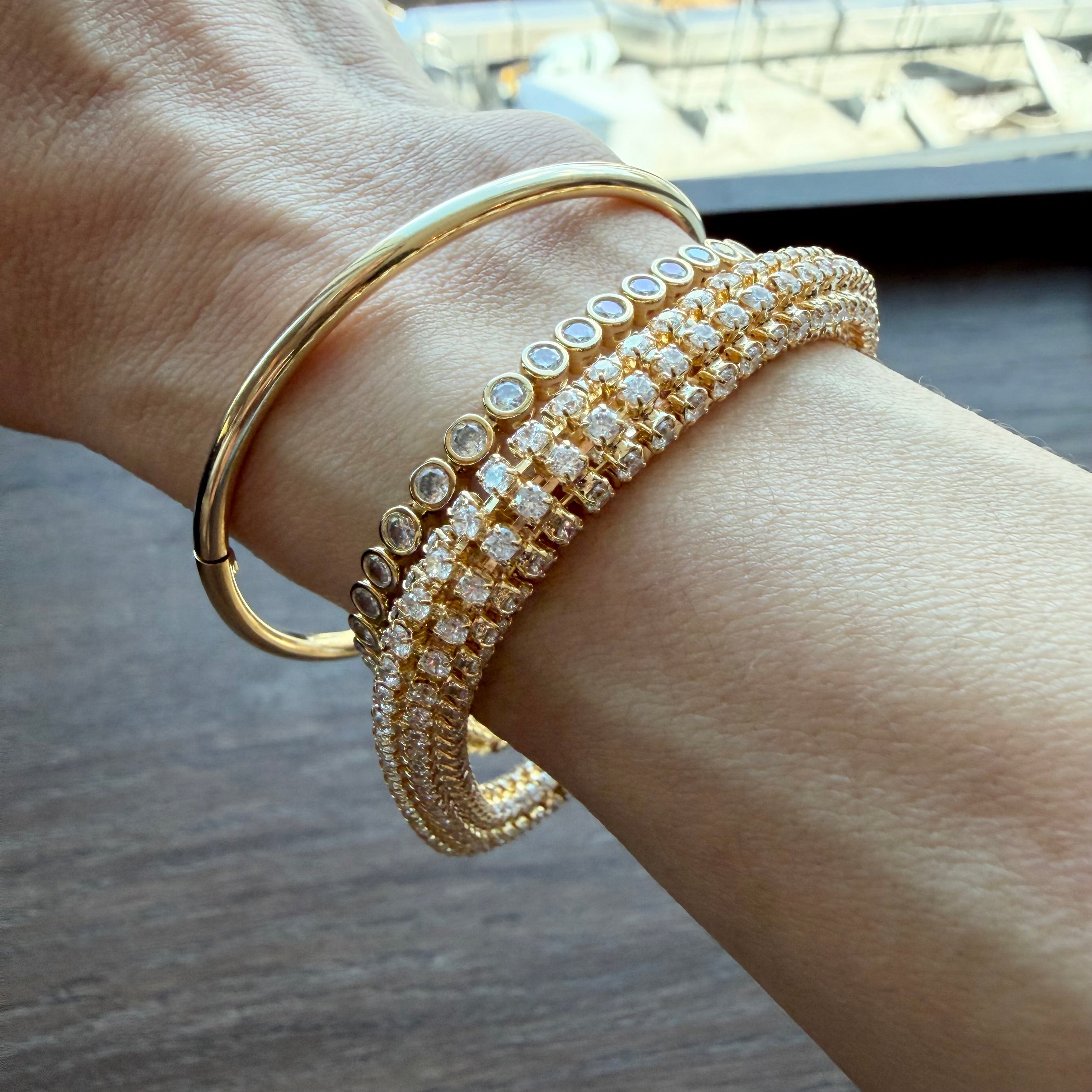 Diamond Caviar Bracelet