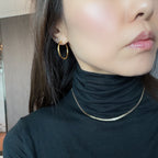 Everyday Hoop Earrings in Stainless Steel