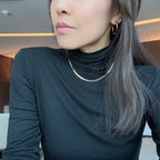 Everyday Hoop Earrings in Stainless Steel