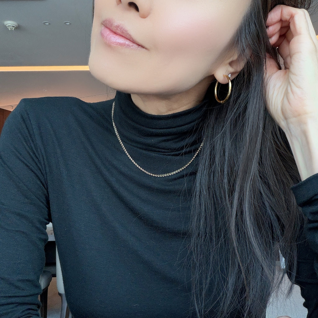 Everyday Hoop Earrings in Stainless Steel