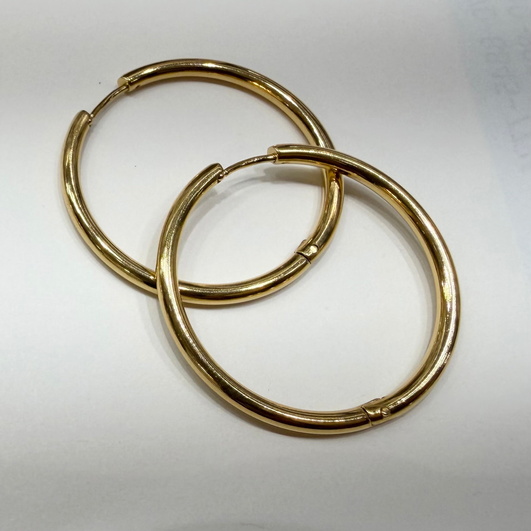 Everyday Hoop Earrings in Stainless Steel