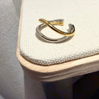 Two Tone Flow Ring