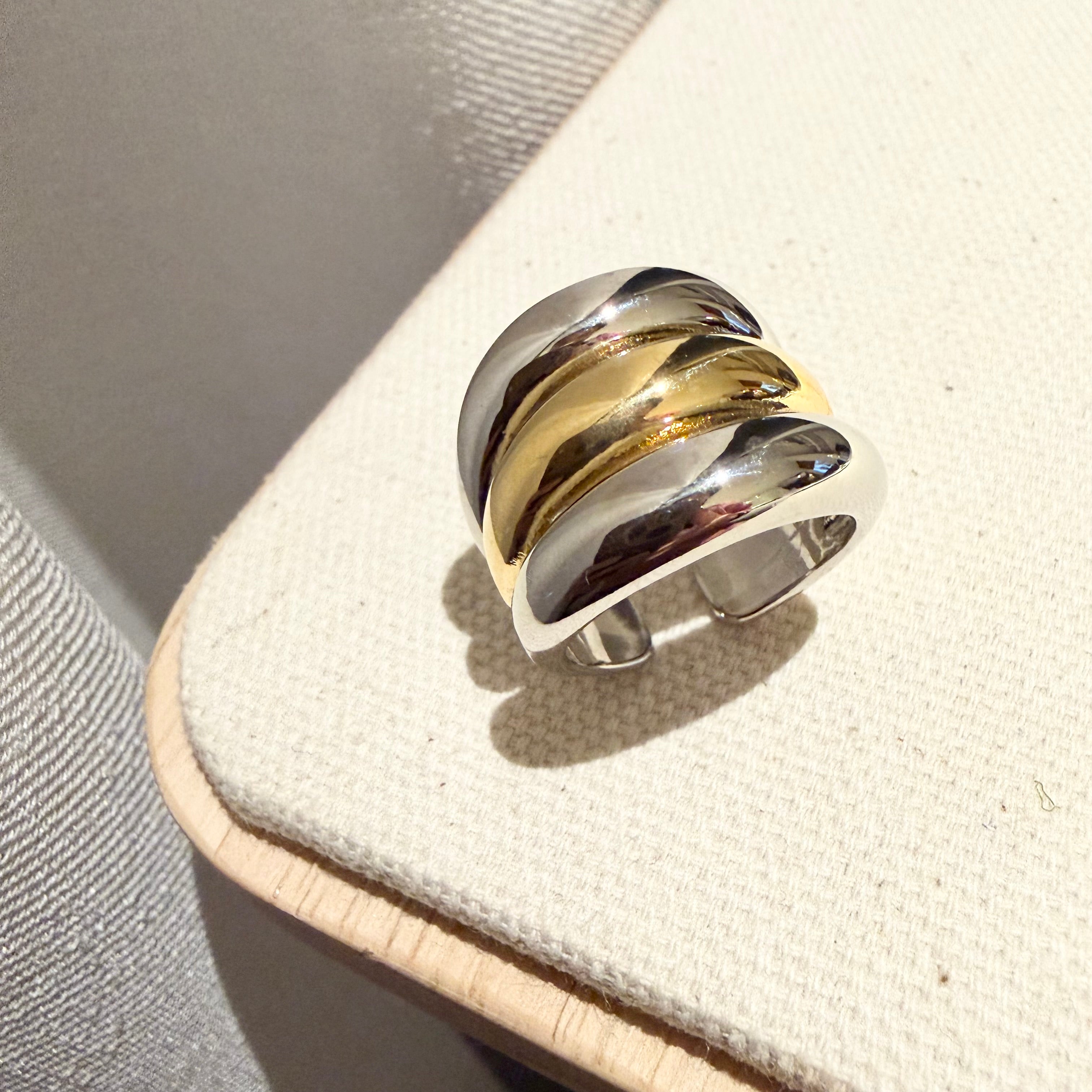 Dome Layered Ring