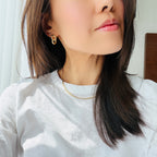 Donut Links Earrings