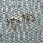 Draping Chain Earrings