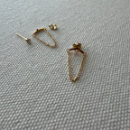 Draping Chain Earrings