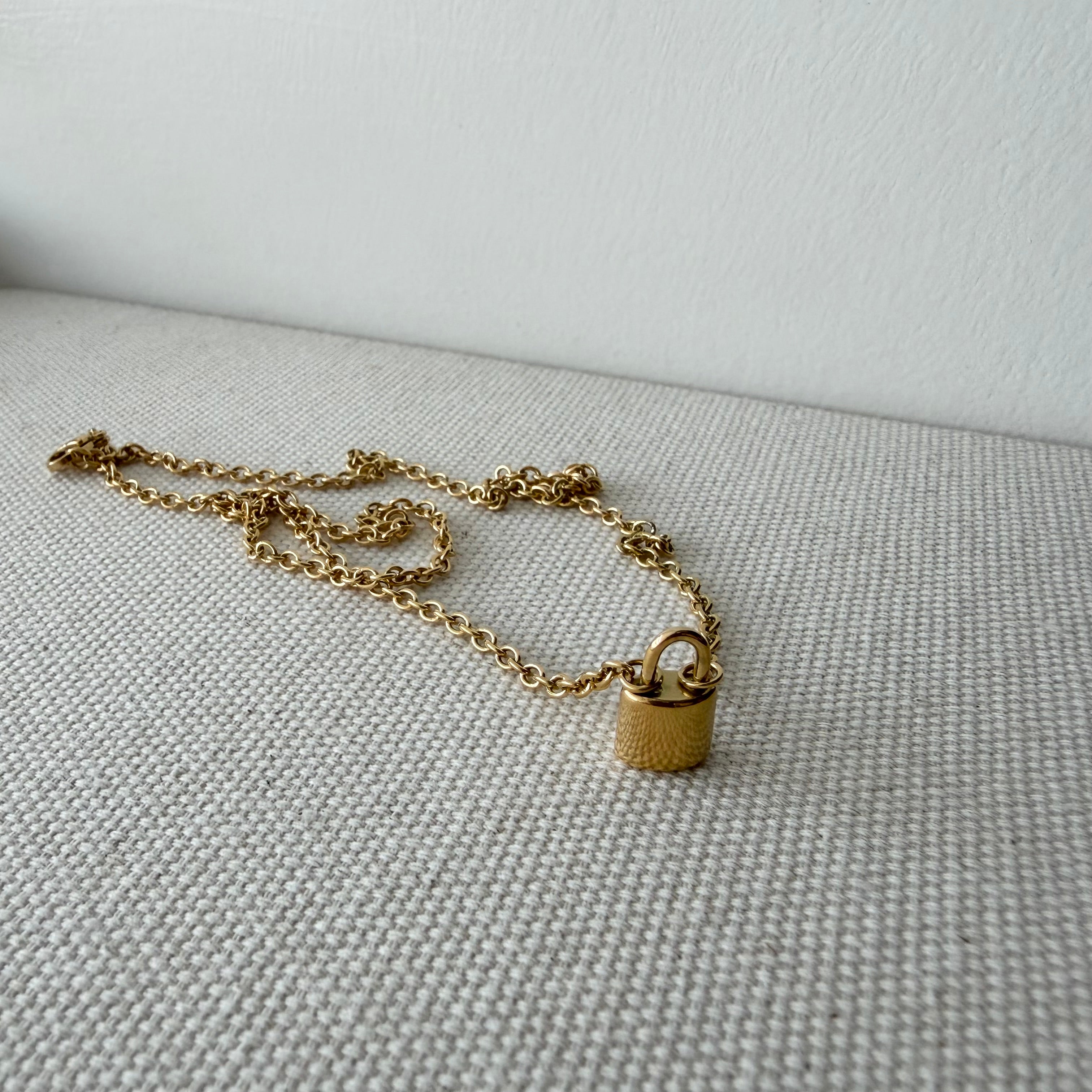 Mini Padlock Necklace