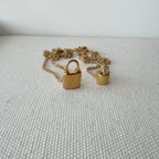Large Padlock Necklace