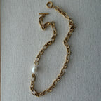 Pearl Chain Toggle Necklace