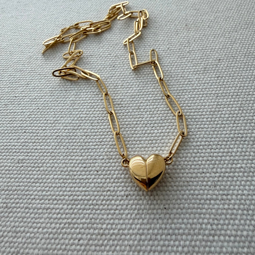 Magnetic Heart Necklace