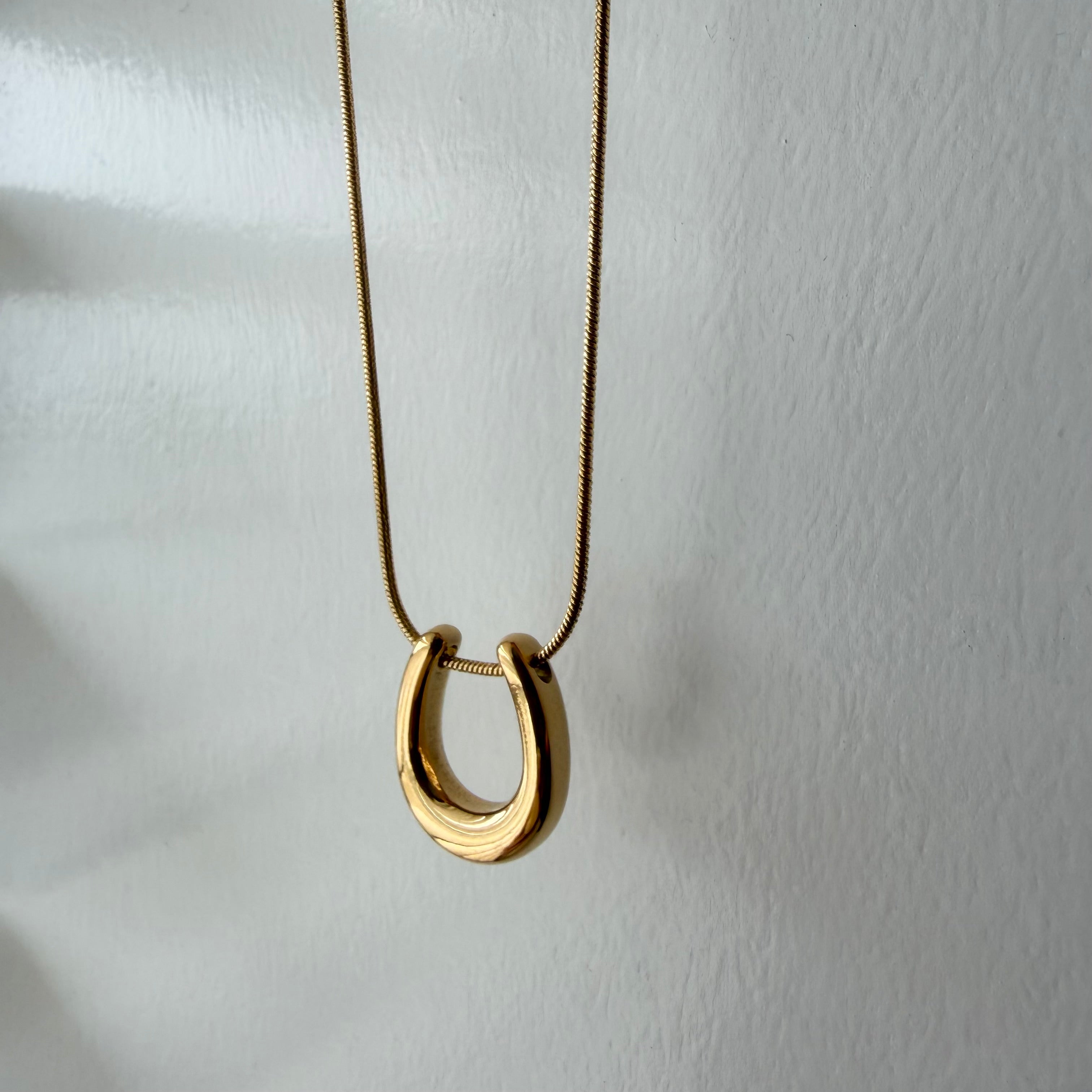 Pure Luck Horseshoe Necklace