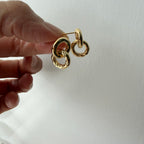 Donut Links Earrings