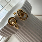 Donut Links Earrings