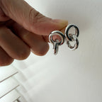 Donut Links Earrings