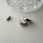 CZ Stripe Earrings