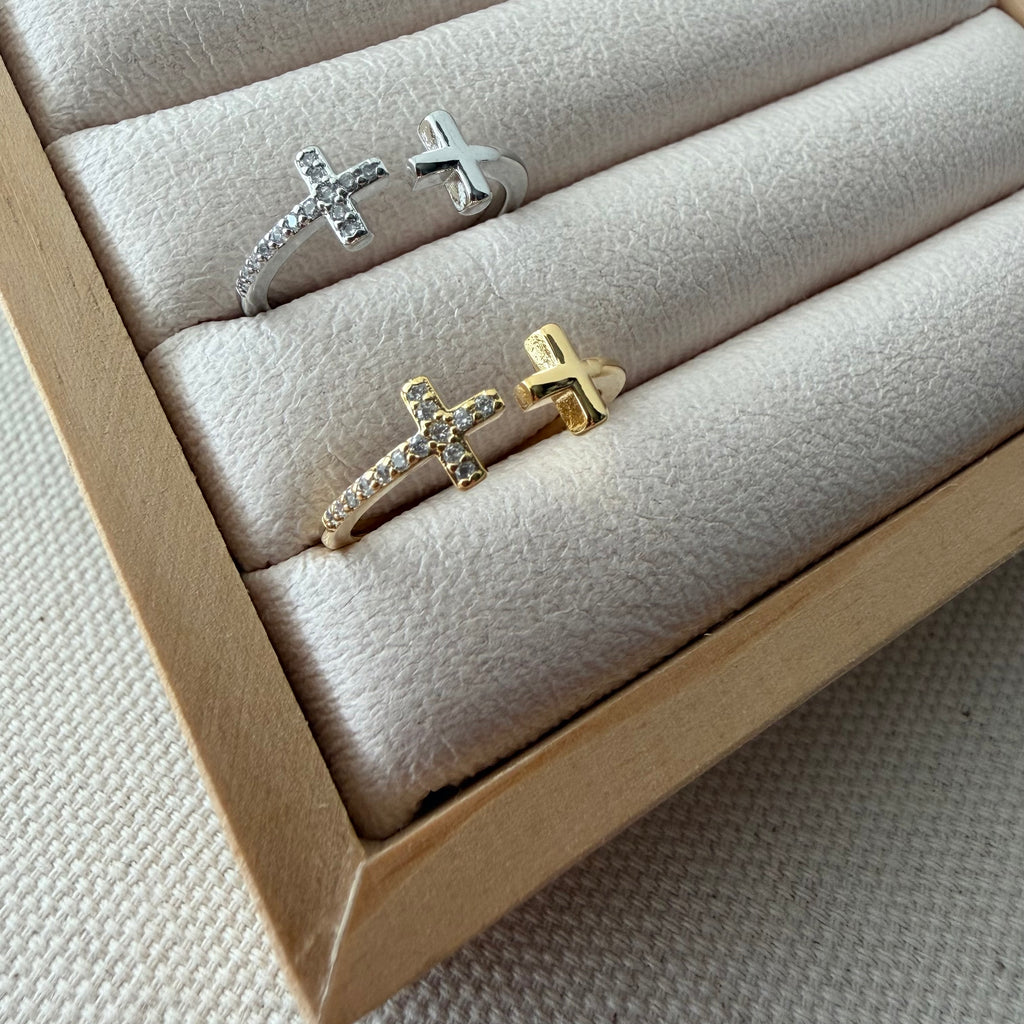 Cross Bypass Ring