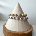 Beaded Ball Brilliance Tennis Bracelet