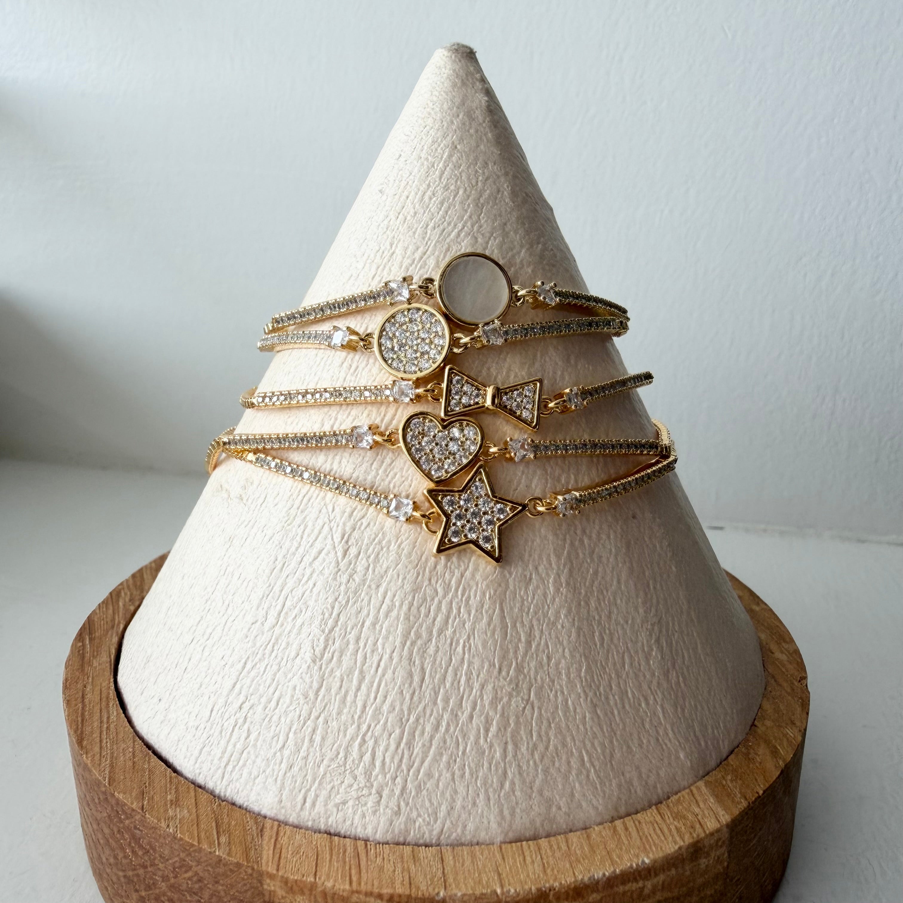 Mini Bangle Slider Bracelet