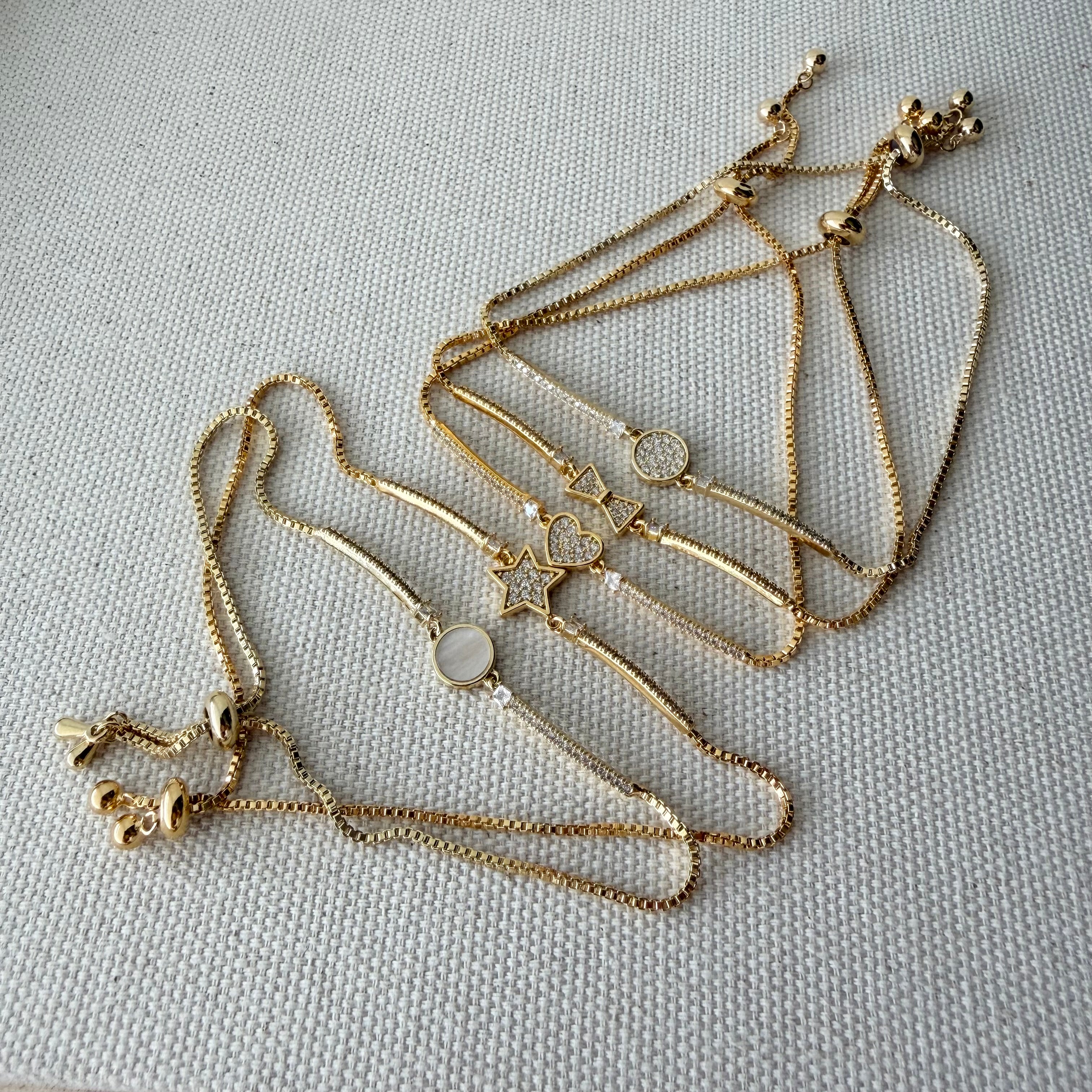 Mini Bangle Slider Bracelet