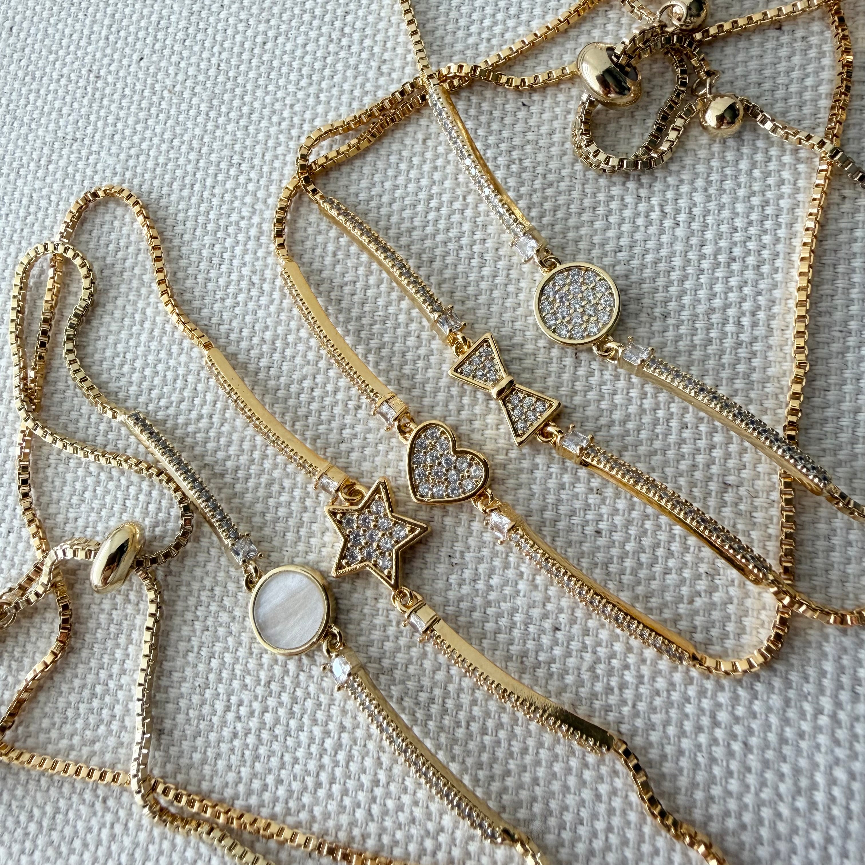 Mini Bangle Slider Bracelet