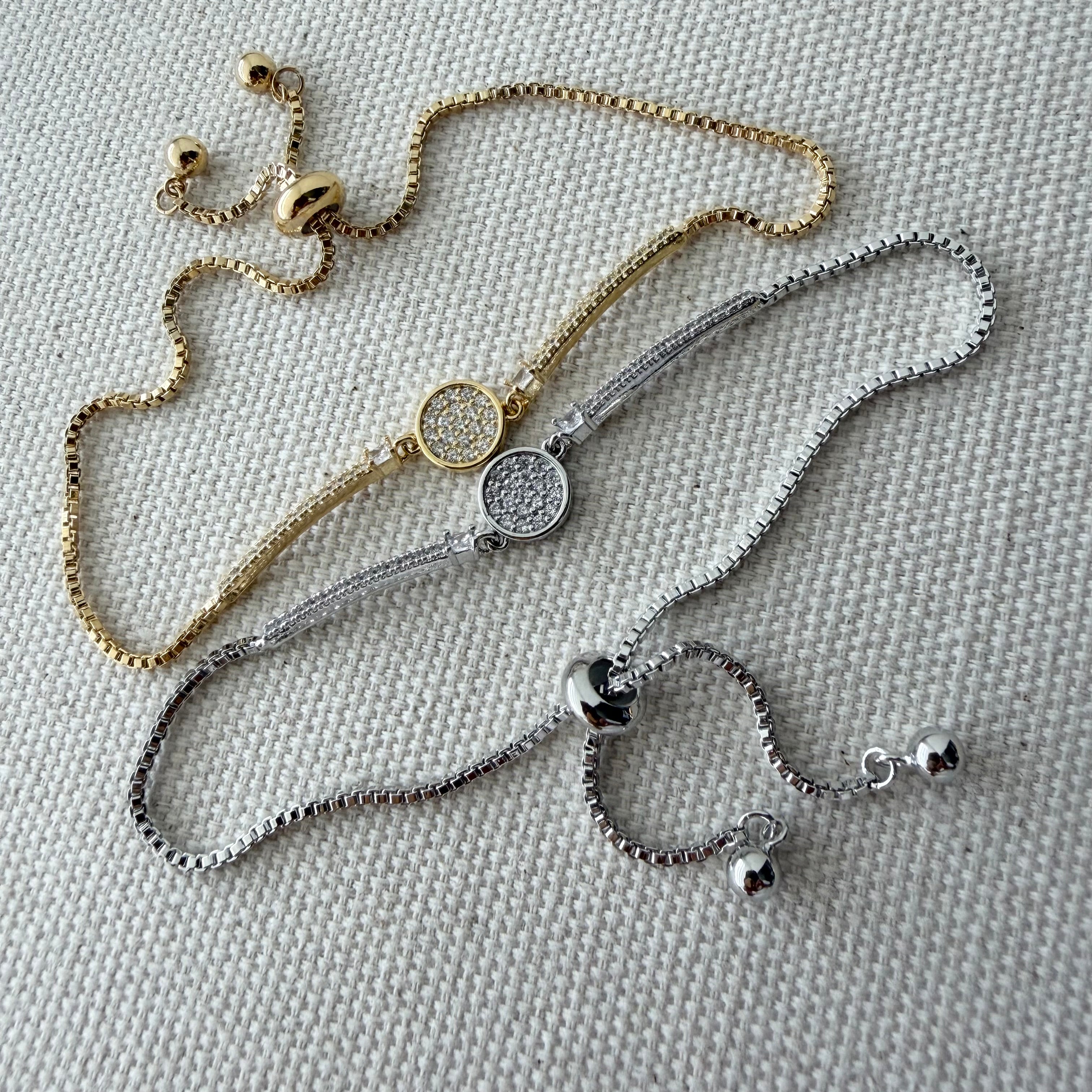 Mini Bangle Slider Bracelet