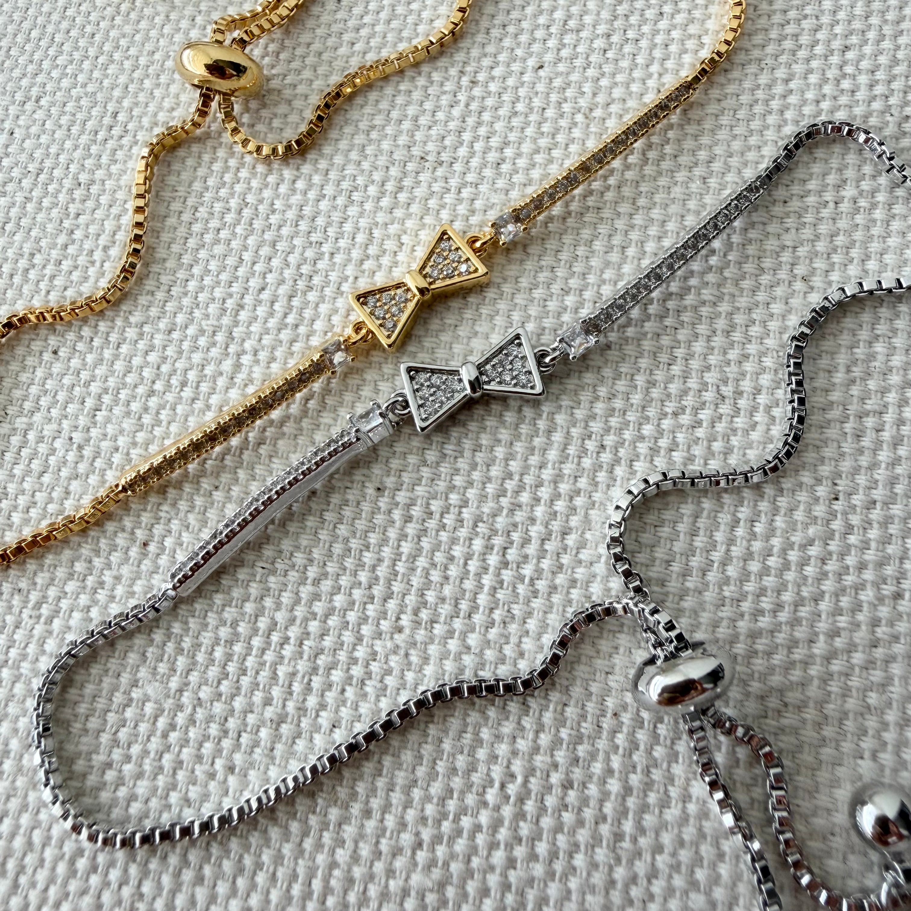 Mini Bangle Slider Bracelet